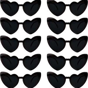 10 pcs Heart Sunglasses Bachelorette Party Accessories Bridesmaids Gift